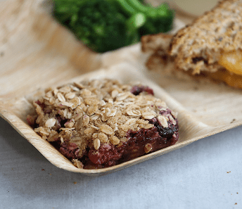Baked Cherry Crisp